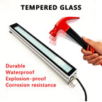 IP67 LED Machine Tool Work Light 5W 10W 12W 15W Aluminum Glass Waterproof Oil Proof AC 110-220V or DC 24-36V CNC Lathe Workshop