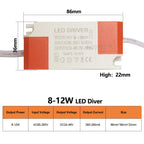 Isolated Constant Current LED Driver 1W-36W 260-300mA AC 85-265V Overvoltage Short Circuit Protection