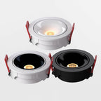 Dimmable Anti-Glare COB LED Recessed Downlight 5W 7W 10W 12W 15W 20W Bridgelux CRI 90+