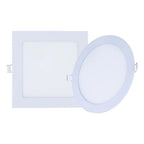 Ultra-Thin Dimmable Round LED Recessed Downlight 3W 6W 9W 12W 18W AC 85-265V External Driver