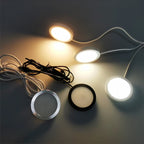 USB 5V Ultra Thin LED Cabinet Spotlight 3W 5W 7W SMD 2835 Aluminum Surface Mount IP42 120 Degree Indoor RV Caravan