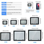 LED Flood Light 10W 20W 30W 50W 100W 150W 200W 300W IP66 Waterproof AC 110-220V