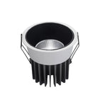 Dimmable COB LED Recessed Downlight 5W 7W 10W 12W 15W 18W 20W 24W AC 110-220V