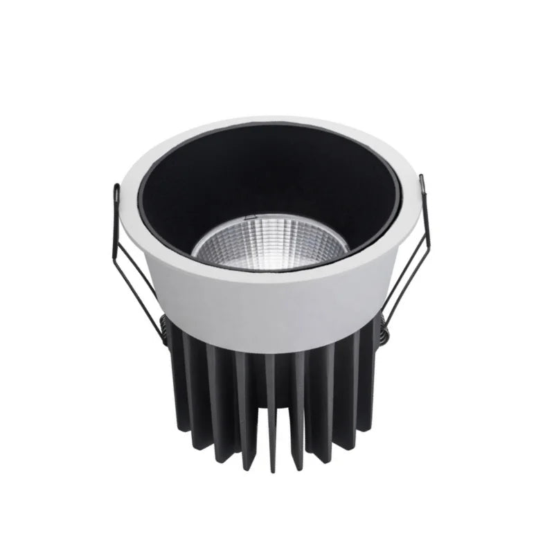 Dimmable COB LED Recessed Downlight 5W 7W 10W 12W 15W 18W 20W 24W AC 110-220V