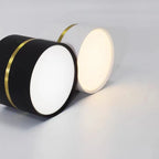 Dimmable Surface-Mounted LED Downlight 5W-15W CRI 85+ 90-110lm/W 120° AC 90-260V Black White