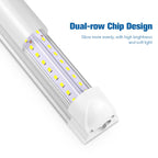 T5 T8 LED Tube 15W 25W 50cm SMD2835 CRI 80+ Warm Neutral Cool White 85-265V