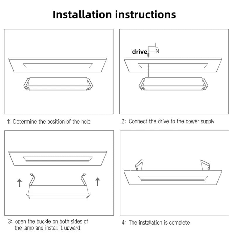 Adjustable Beam COB LED Recessed Ceiling Light