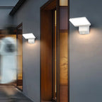 IP65 LED Outdoor Wall Light 18W Warm White Foldable Aluminum Sensor AC 85-265V Garden Courtyard Street Home Decor Wall Lamp