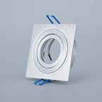5-Pack Adjustable GU10 MR16 Spotlight Mounting Frame 80-85mm Cutout Black White Silver 5W LED