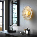 Nordic Luxury Minimalist Glass Stone LED Wall Lamp Up Down AC 90-260V Bedroom Corridor