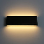 IP65 LED Outdoor Wall Lamp 6W 12W Baked Aluminum Warm White Cool White AC 85-265V Black White Grey Balcony Garden Exterior Sconce