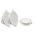 2-Pack LED Recessed Downlight 6W-24W 3-CCT AC 100-240V Ceiling Spot Warm Natural Cool White
