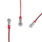 6mm LED Metal Indicator Light DC 3V 5V 6V 12V 24V AC 220V Waterproof Red Yellow Blue Green White
