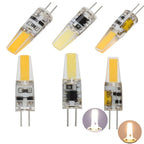 G4 LED COB Bulb 6W 250lm 360° CRI 80+ DC 12V Warm Cool White Chandelier Spotlight