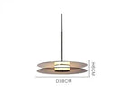 Nordic Minimalist Iron Glass Pendant Light D20 D28 D38cm Matte Black Warm Cool White AC 85-265V
