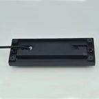 6W 9W 12W IP65 LED Wall Lamp Black Aluminum Tempered Glass AC 85-265V DC 12V Warm Cool White