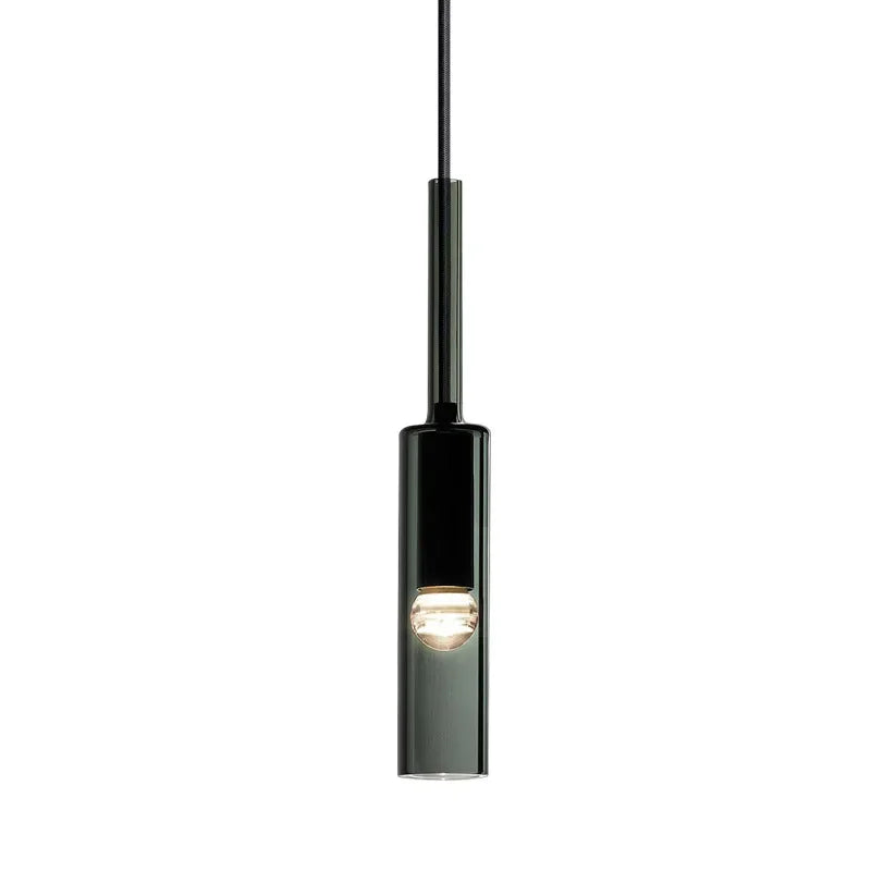 Modern Iron Glass E26/E27 Pendant Light Black 1.5m Cord AC 90-260V Living Room Bedroom