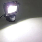 IP55 PIR Motion Sensor LED Flood Light 10W DC 12V 800lm 120 Degree CRI 80 Aluminum Warm White Cool White Adjustable Sensitivity Timer