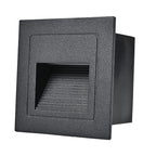 3W IP65 LED Stair Step Wall Lamp 100lm/W AC 85-265V White Black Gray Warm Natural Cool