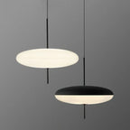 Nordic LED Pendant Light Flying Saucer 5-Light E26 E27 D30cm Tricolor White Black 90-260V