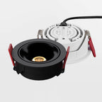 Dimmable Anti-Glare COB LED Recessed Downlight 5W 7W 10W 12W 15W 20W Bridgelux CRI 90+