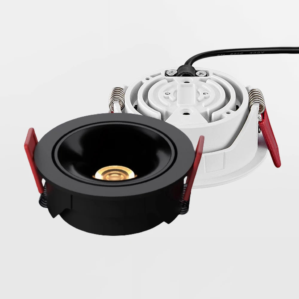 Dimmable Anti-Glare COB LED Recessed Downlight 5W 7W 10W 12W 15W 20W Bridgelux CRI 90+