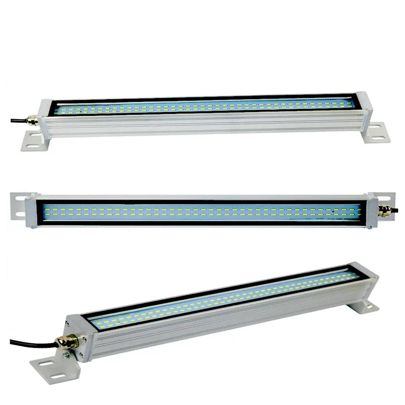 IP67 LED Machine Tool Work Light 10W to 40W Explosion Proof Waterproof Aluminum Alloy Tempered Glass AC 110-240V or DC 24-36V CNC Lathe Workshop
