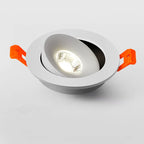 Dimmable 360-Degree Rotating COB LED Downlight 7W 9W 12W 15W 18W 20W 24W CRI 92+ 85-265V