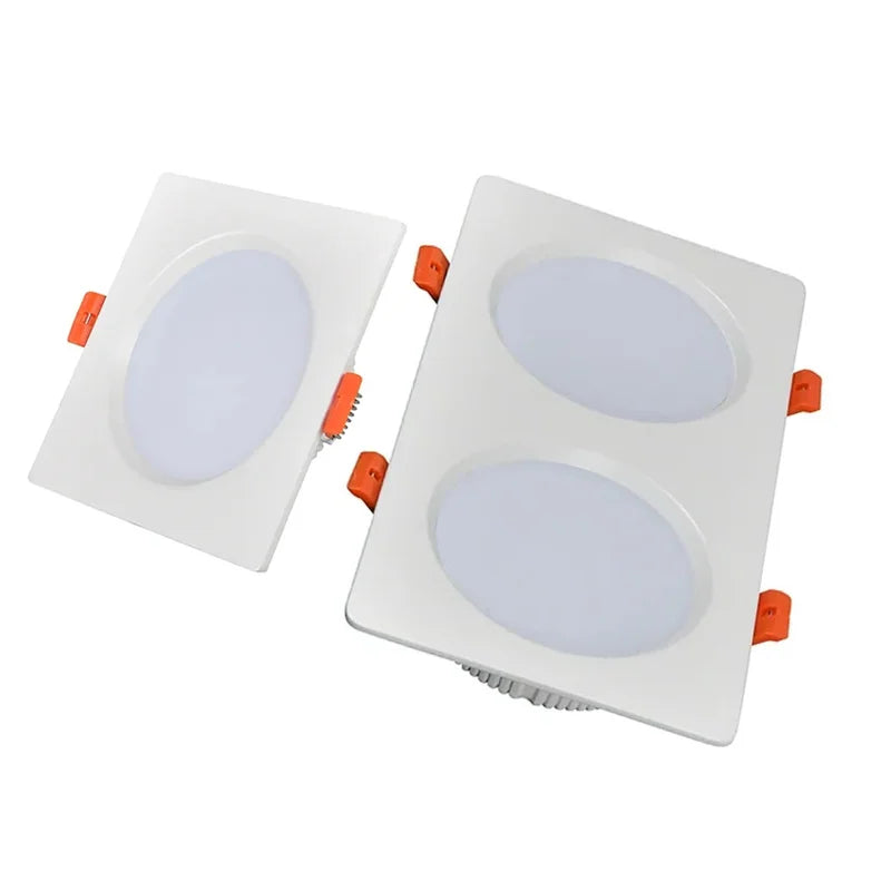 Dimmable Square Ultra-Thin LED Downlight 7W 12W 14W 15W 18W 30W 36W Samsung 60° CRI 85+