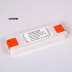 Ultra-Slim LED Driver Transformer 6W 12W 15W 20W 30W 50W 60W AC 110-240V to DC 12V 24V