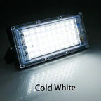LED Flood Light 50W 100W SMD2835 CRI 85+ 180° IP65 AC 110-240V Warm Cool White 2-Year