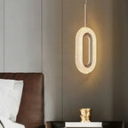 Modern LED Cord Pendant Light Aluminum Iron Gold Plated Single AC 90-260V Living Dining