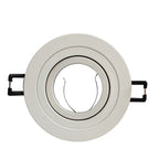 5-Pack Adjustable GU10 MR16 Spotlight Mounting Frame 80-85mm Cutout Black White Silver 5W LED