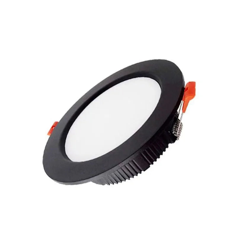 DC 12V LED Recessed Ceiling Downlight 3W 5W 7W 9W 12W 18W CRI 85+ White Black 120-Degree