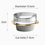 Led Downlight Ceiling Spot Lamp 5W 7W 9W 12W Dimmable AC110V 220V Recessed Indoor Lighting Living Room Bedroom