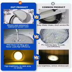IP68 RGB LED Swimming Pool Light 18W 25W 35W DC 12V Wall Mounted Remote Control ABS PC Resin Filled D230mm Spa Pond Villa