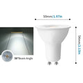 GU10 LED Spotlight Bulb SMD 2835 3W 6W 9W 12W 38 or 120 Degree Beam Angle CRI 80 AC 220V Energy Saving