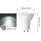 GU10 LED Spotlight Bulb SMD 2835 3W 6W 9W 12W 38 or 120 Degree Beam Angle CRI 80 AC 220V Energy Saving