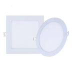 Ultra-Thin LED Recessed Panel Downlight 3W 4W 6W 9W 12W 15W 25W Round Square 85-265V