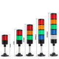 LED Stack Warning Light CNC Machine Industrial Tower Lamp AC 110-220V DC 12-24V Steady Flash