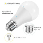 6-Pack E26 E12 LED Globe Bulb 3W-20W SMD2835 270° AC 110V Warm Natural Cool White