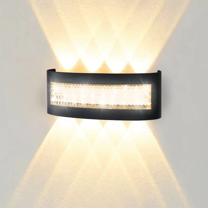 LED Wall Light 7W 9W 11W ABS Moisture Resistant Warm White or Dual Color AC 85-265V Indoor Outdoor Corridor Staircase Living Room