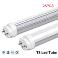 T8 LED Tube 10W 20W Epistar SMD2835 180° 90-100lm/W CRI 80+ AC 85-265V 25-Pack