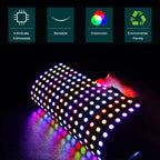 WS2812B LED Matrix Panel 8x8 8x32 16x16 DC 5V Individually Addressable SMD 5050 RGB Full Color 120 Degree IP30 Flexible PCB Pixel Display Module