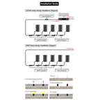 LED Underground Ground Light 1W 3W 5W COB IP67 AC 85-265V DC 12V 10 Pack 25cm Cable