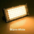LED Flood Light 50W 100W SMD2835 CRI 85+ 180° IP65 AC 110-240V Warm Cool White 2-Year