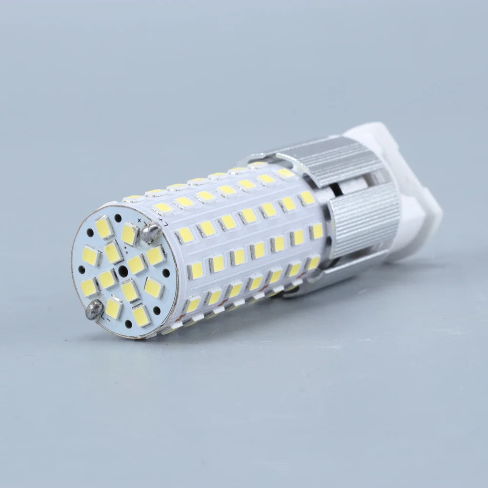 G12 LED Corn Bulb 15W 96-SMD2835 360° CRI 80+ No Flicker AC 85-265V Warm Cool White A+