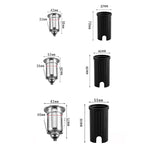 IP67 LED Underground Ground Light 1W 3W 5W AC 110-220V or DC 12-24V 100 lm/W Warm White Natural White Cool White Red Green Blue Garden Path Landscape