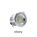 Mini Dimmable LED Recessed Downlight 3W 60-Degree IP44 D37mm 30mm Cutout 110-220V