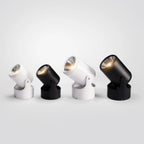 Dimmable 360-Degree Rotating COB LED Surface Downlight 10W 15W 85-265V Black White
